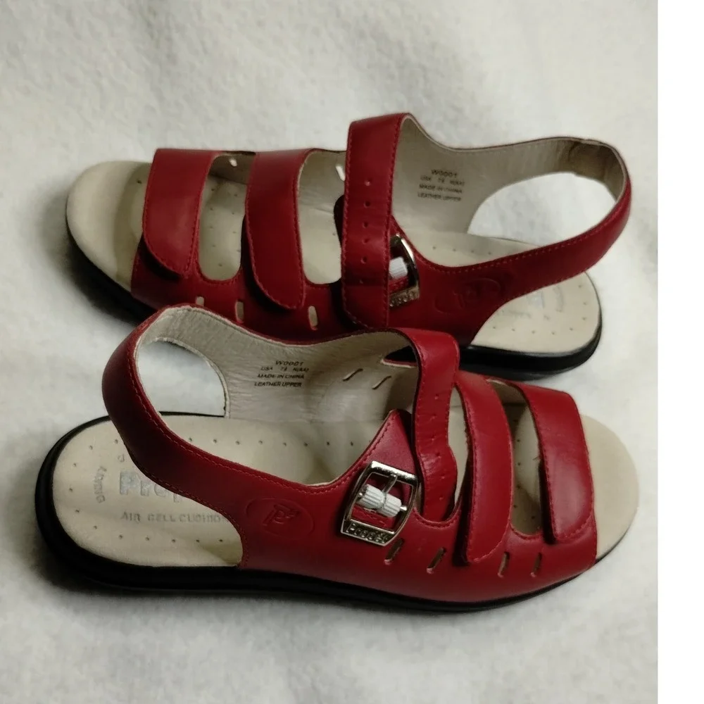 Propet Women's Breeze Sandals Adjustable Straps Comfort Air Cell NewCushion‎ 7.5